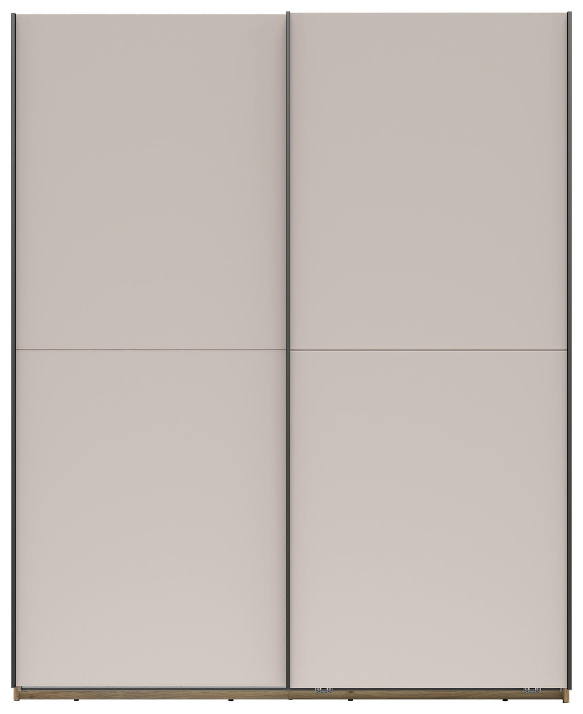 SCHIEBETÜRENSCHRANK 170/210/64,3 cm Eichefarben, Kaschmir  - Kaschmir/Eichefarben, Basics, Holzwerkstoff/Kunststoff (170/210/64,3cm) - Milino