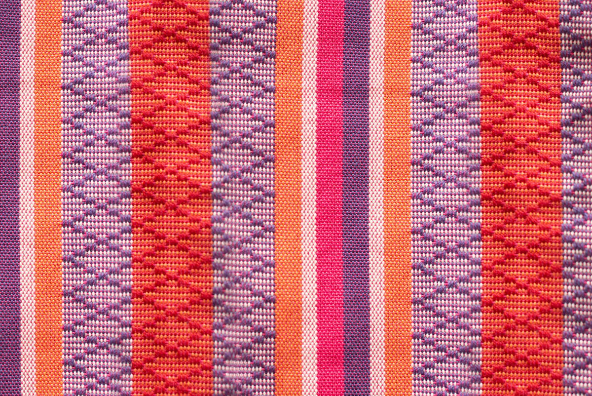 HÄNGESESSEL kingsize cotton 140/170/210 cm  - Pink/Lila, KONVENTIONELL, Holz/Textil (140/170/210cm) - La Siesta