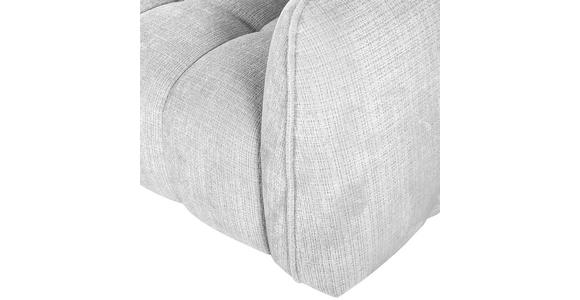 ECKSOFA in Chenille Hellgrau 172/272 cm - Hellgrau/Schwarz, KONVENTIONELL, Kunststoff/Textil (172/272cm) - Carryhome