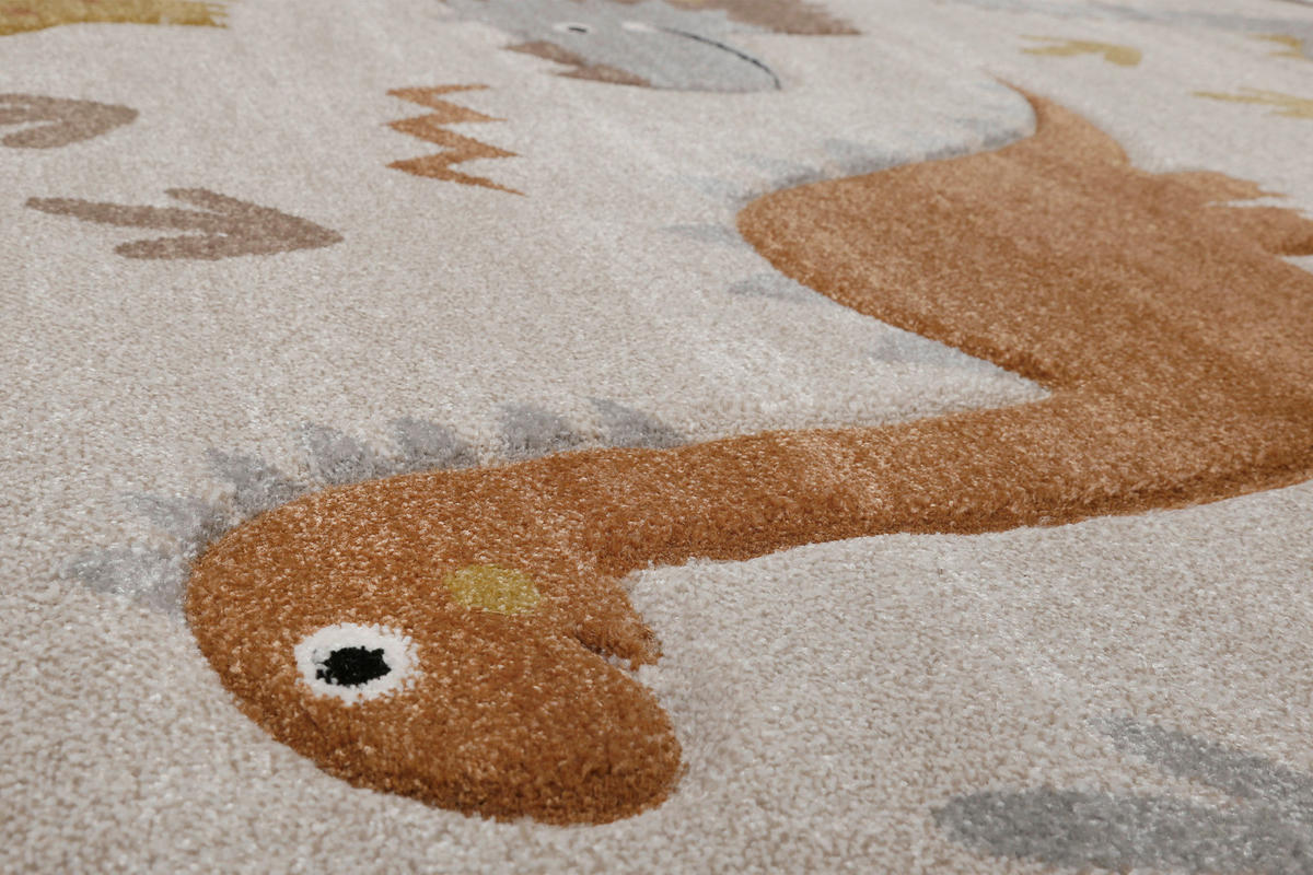KINDERTEPPICH 200/290 cm T-Rex & Friends Dinosaurier  - Multicolor, Basics, Textil (200/290cm) - WECON HOME