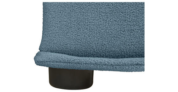 SCHLAFSOFA in Webstoff Petrol  - Petrol/Schwarz, KONVENTIONELL, Kunststoff/Textil (256/83/115cm) - Carryhome