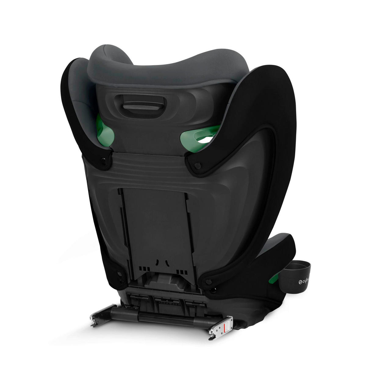 KINDERAUTOSITZ Solution B2 i-Fix  - Dunkelgrau/Schwarz, Basics, Kunststoff/Textil (39/64/52cm) - cybex SILVER