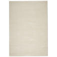 WEBTEPPICH 160/230 cm Creme  - Creme, KONVENTIONELL, Naturmaterialien/Textil (160/230cm) - Novel