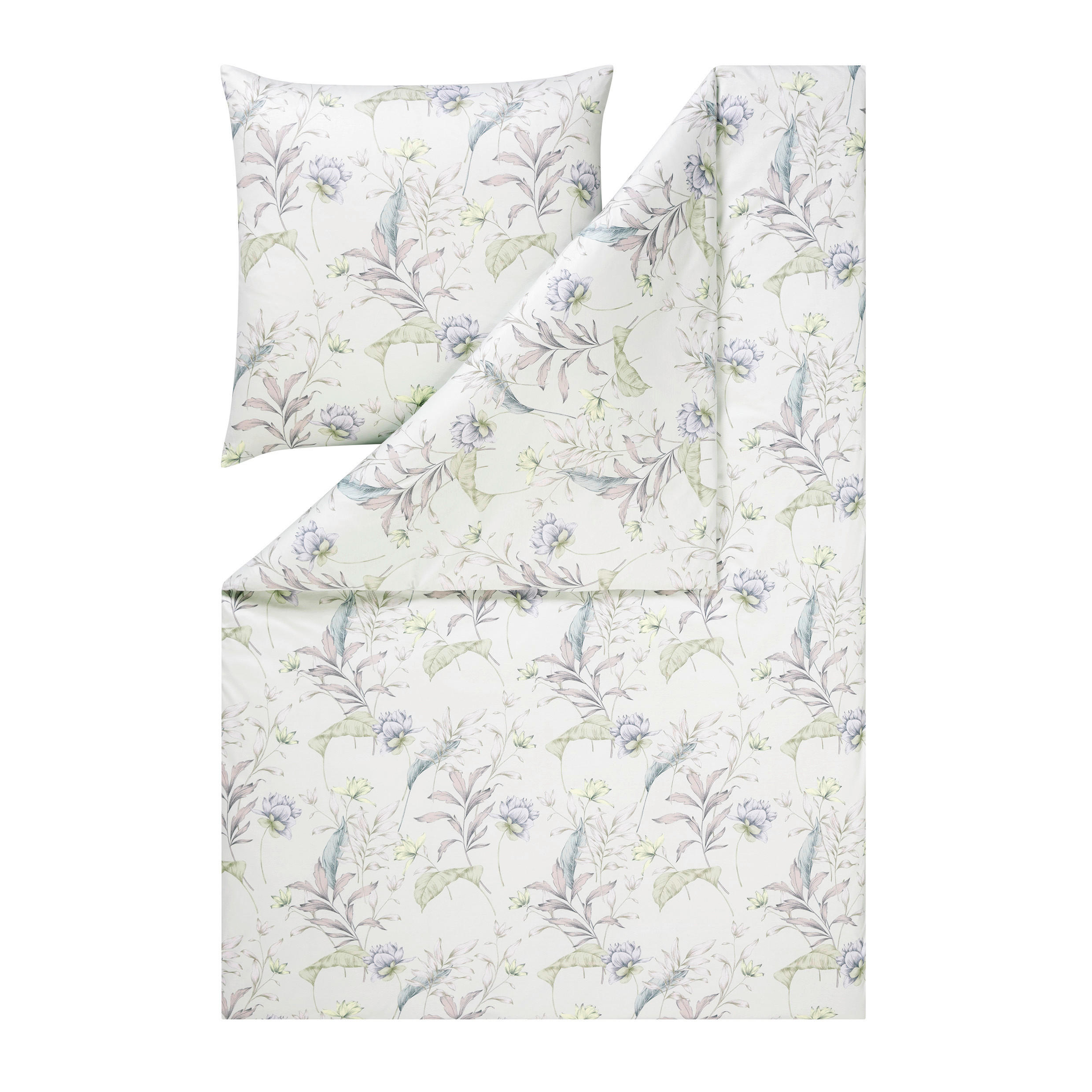 BETTWÄSCHE Atelier 155/220 cm  - Mintgrün, Design, Textil (155/220cm) - Estella