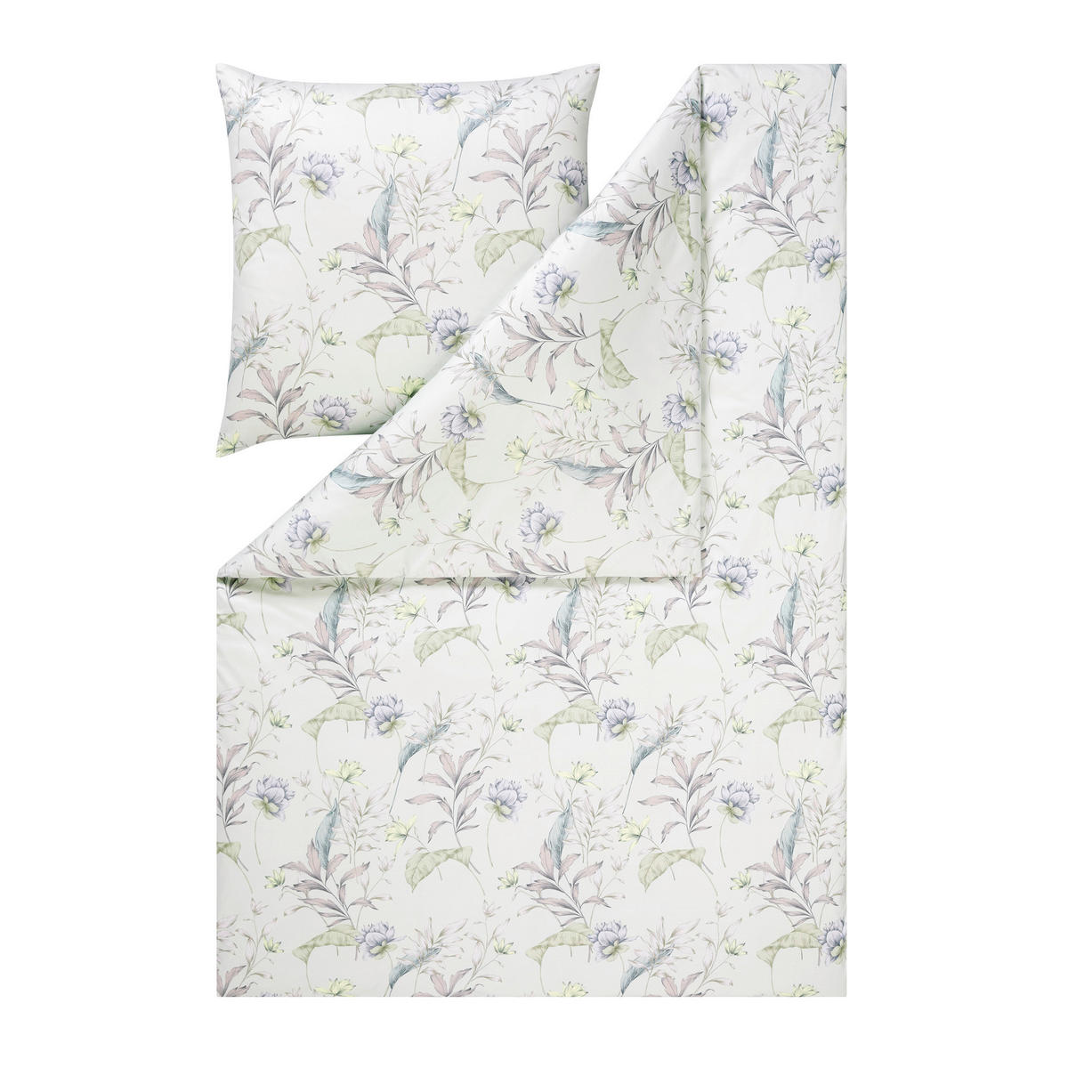 BETTWÄSCHE Atelier 155/220 cm  - Mintgrün, Design, Textil (155/220cm) - Estella