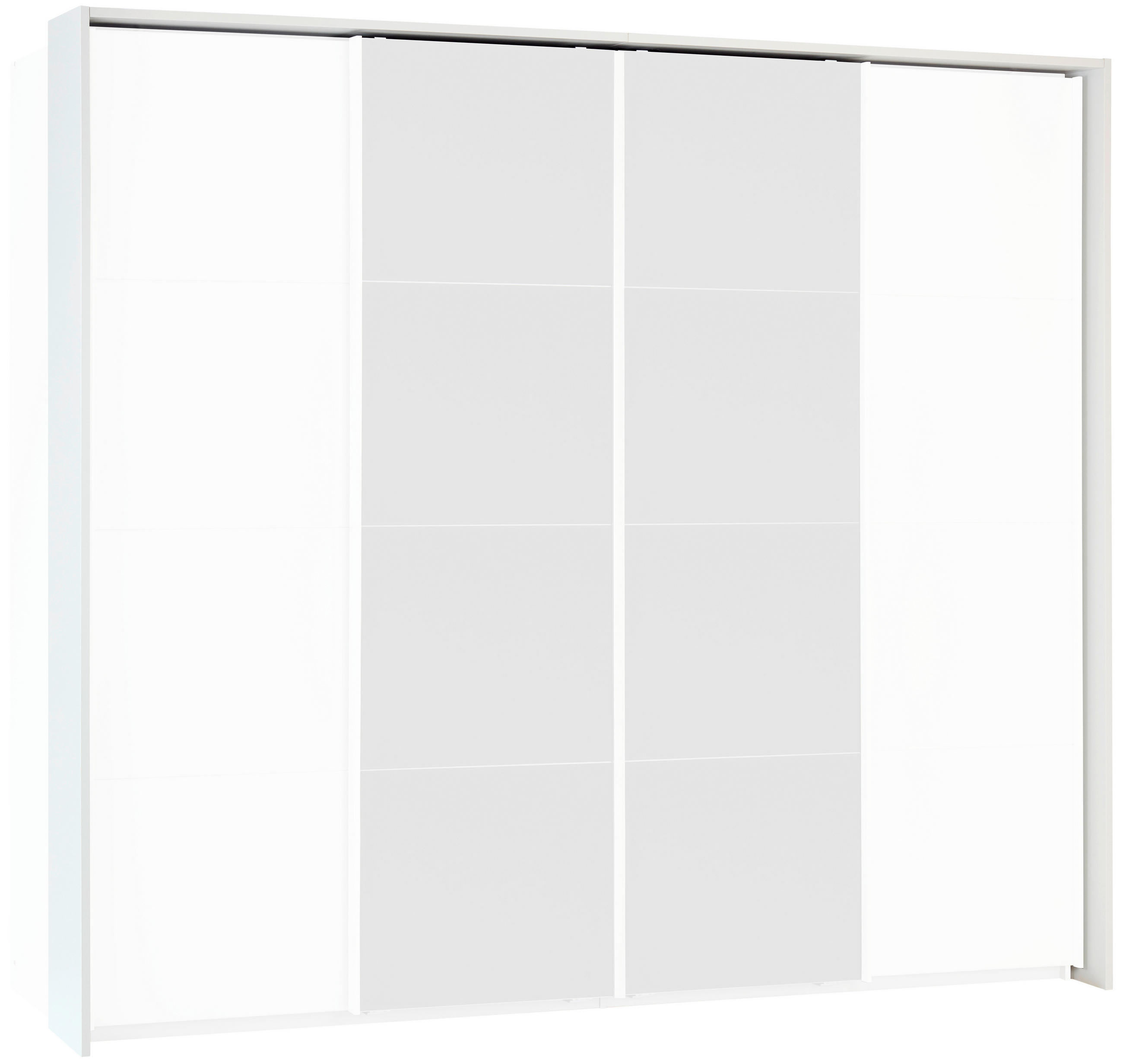 Passepartout-Rahmen Bensheim Weiß für B: 361 cm