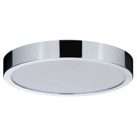 Deckenleuchte max. 20 Watt  30/6,2 cm    - Chromfarben, Design, Kunststoff (30/6,2cm) - Paulmann