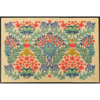 FUßMATTE 50/75 cm Flower Bouquet Daylight  - Multicolor, Basics, Kunststoff/Textil (50/75cm) - wash+dry