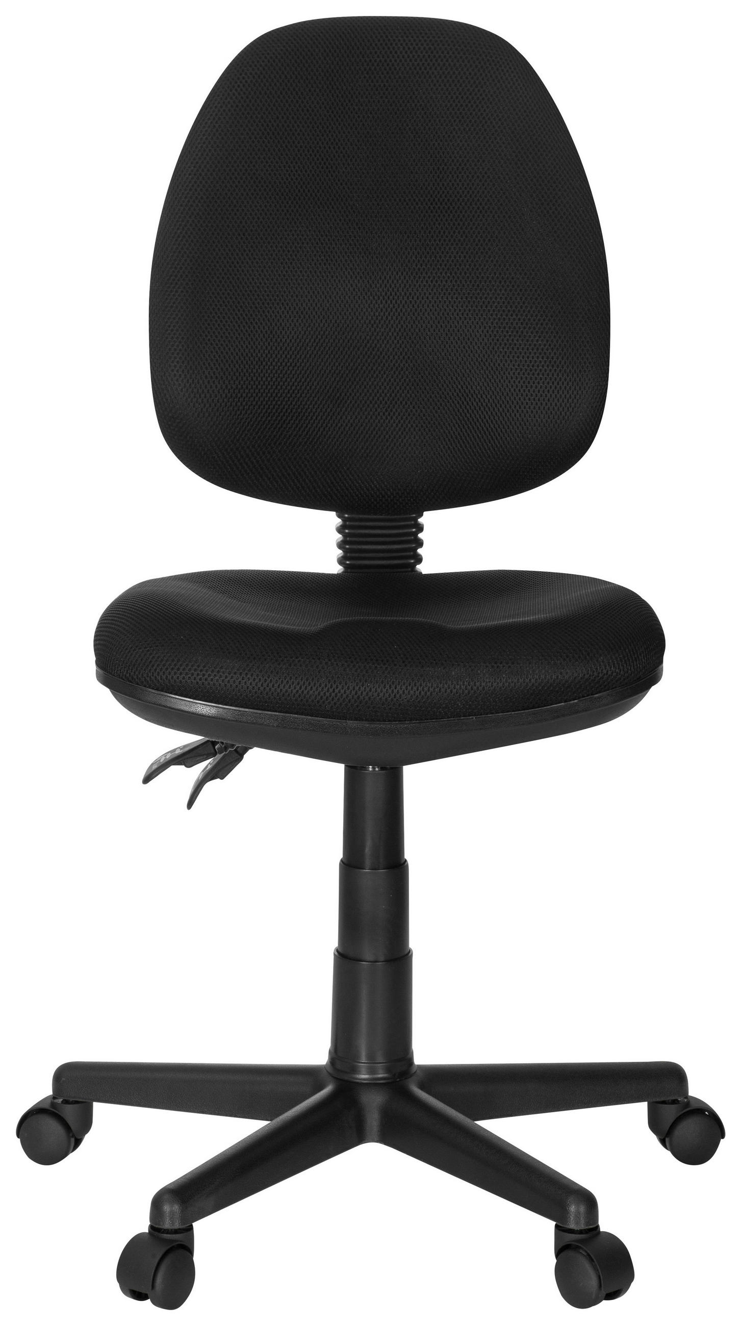 OTOČNÁ ŽIDLE, síťovina, černá - černá, Moderní, textil/plast (57/86/58cm) - MID.YOU