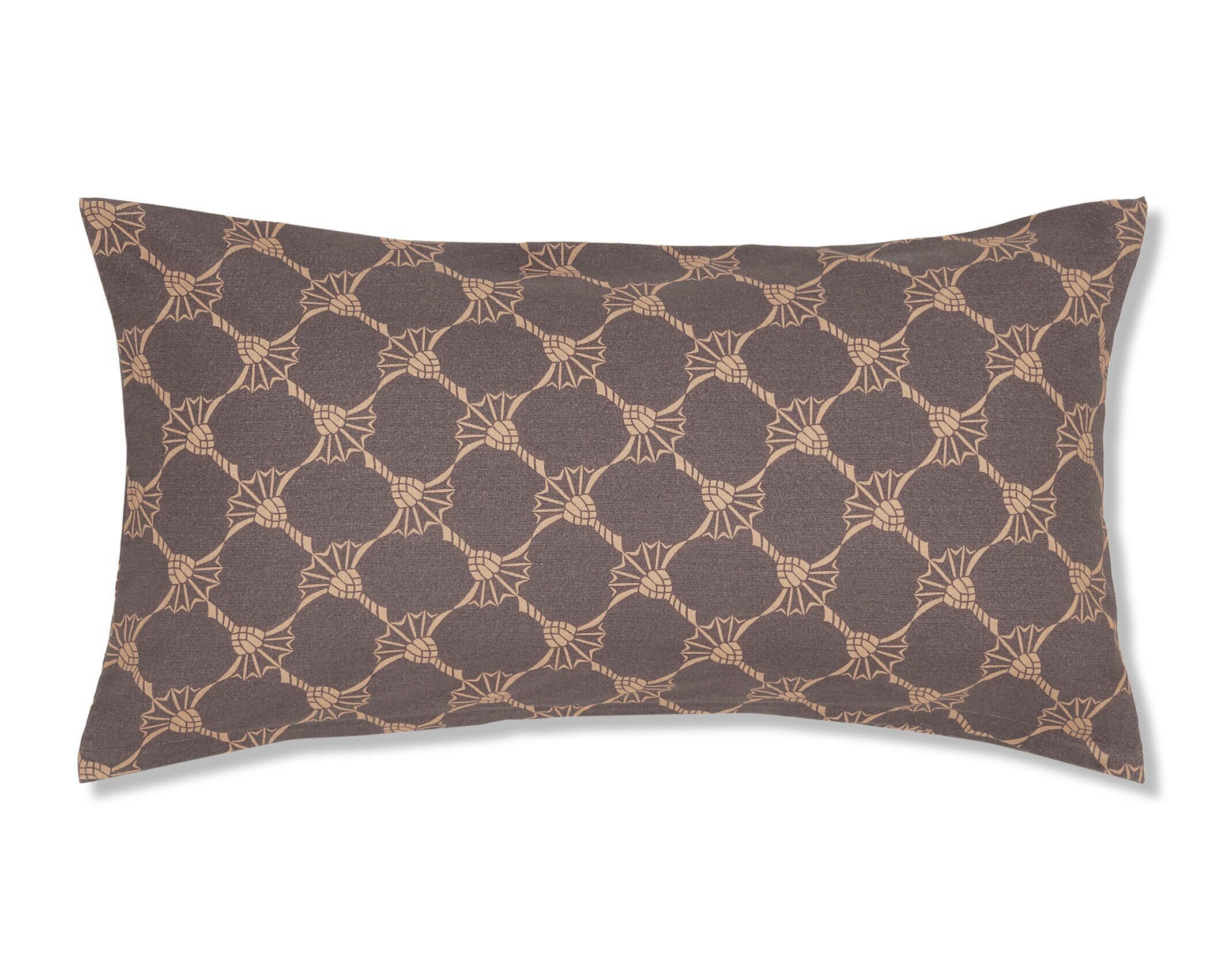 KOPFKISSENBEZUG Soft Cornflower 80/40 cm  - Braun, Design, Textil (80/40cm) - Joop!