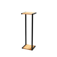 BLUMENSTÄNDER Metall  - Schwarz, Basics, Metall (23/75/20cm)