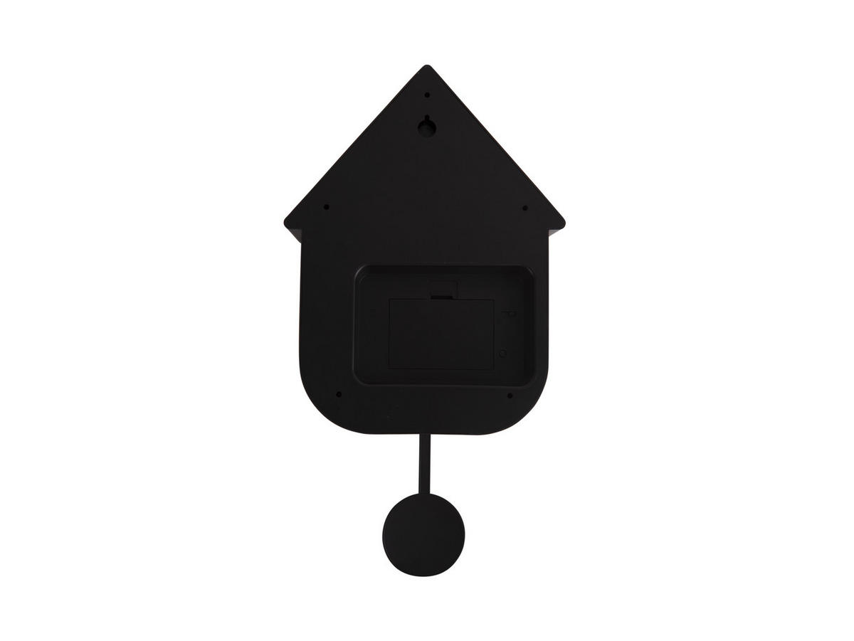 WANDUHR  Schwarz  - Schwarz, Basics, Kunststoff (30cm) - Karlsson