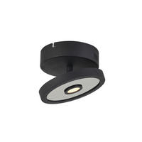 LED-STRAHLER 17/10 cm   - Schwarz, LIFESTYLE, Kunststoff/Metall (17/10cm) - Novel