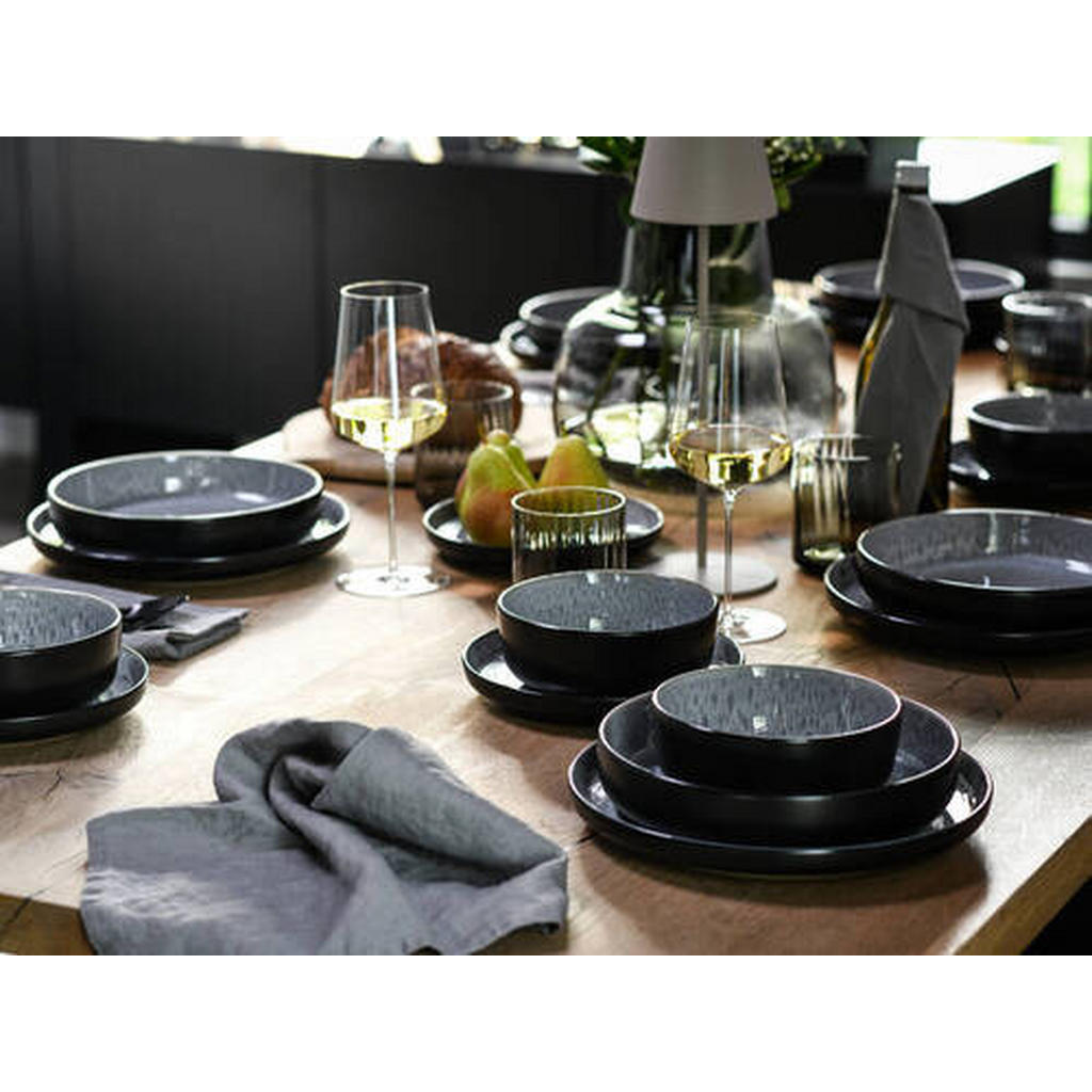 Thumbnail - Creatable Müslischalenset, Hellgrau, Keramik, 6-teilig, lebensmittelecht, Essen & Trinken, Geschirr, Schalen & Schüsseln...