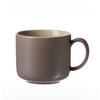 KAFFEETASSE Jasper 240 ml  - Taupe/Weiß, Design, Keramik (240ml) - Ritzenhoff Breker