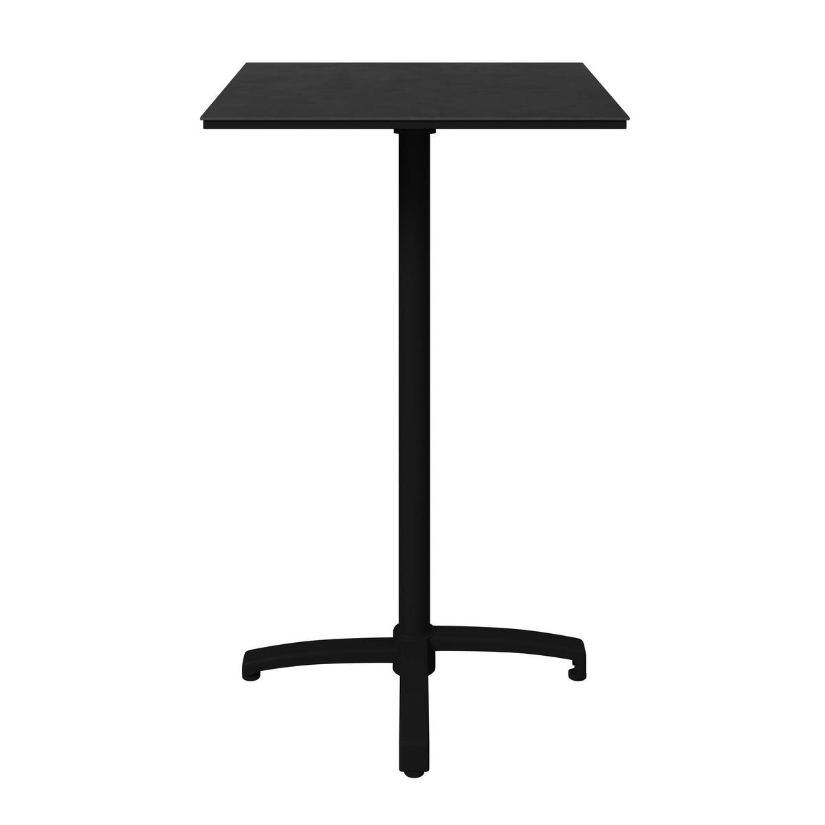 STEHTISCH 70/70/111 cm  - Anthrazit, KONVENTIONELL, Kunststoff/Metall (70/70/111cm) - Ambia Garden