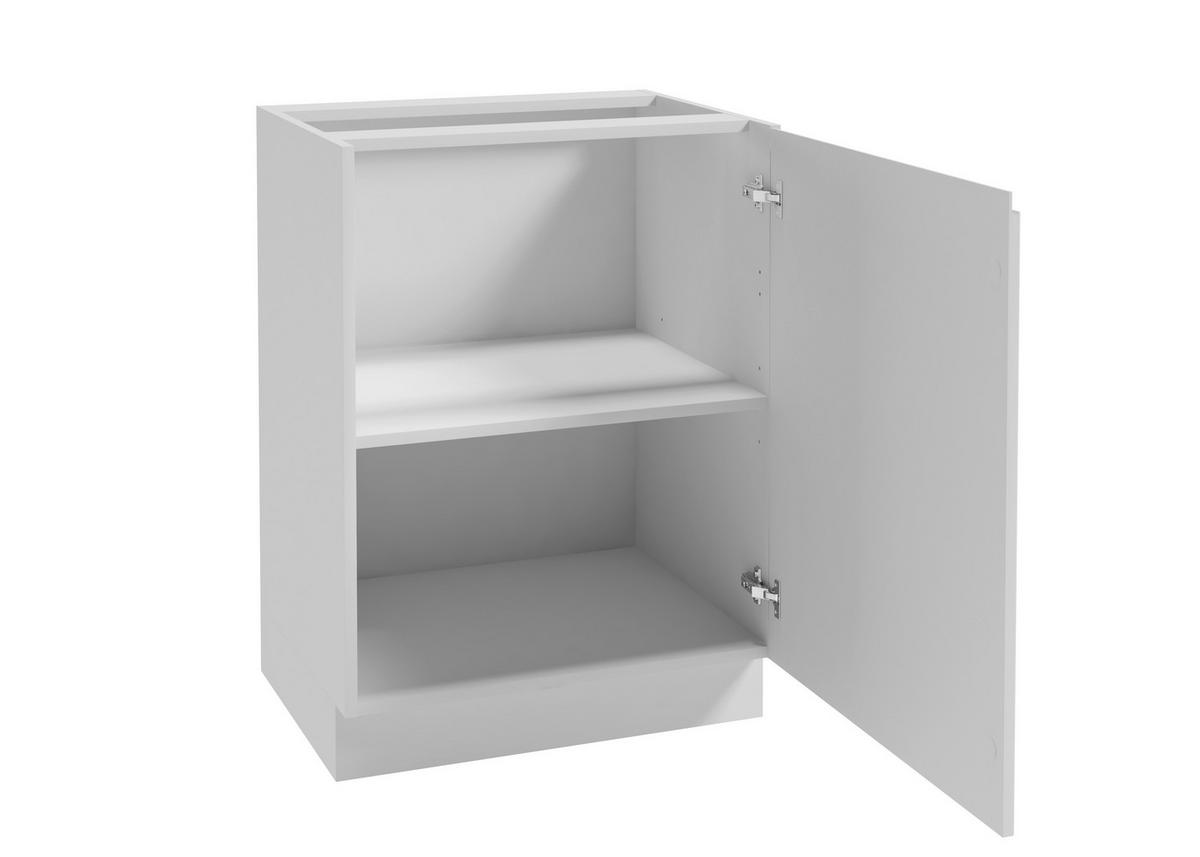 KUCHYNSKÝ BLOK BEZ SPOTREBIČO - biela/biela s vysokým leskom, Design, kompozitné drevo (204cm) - MID.YOU