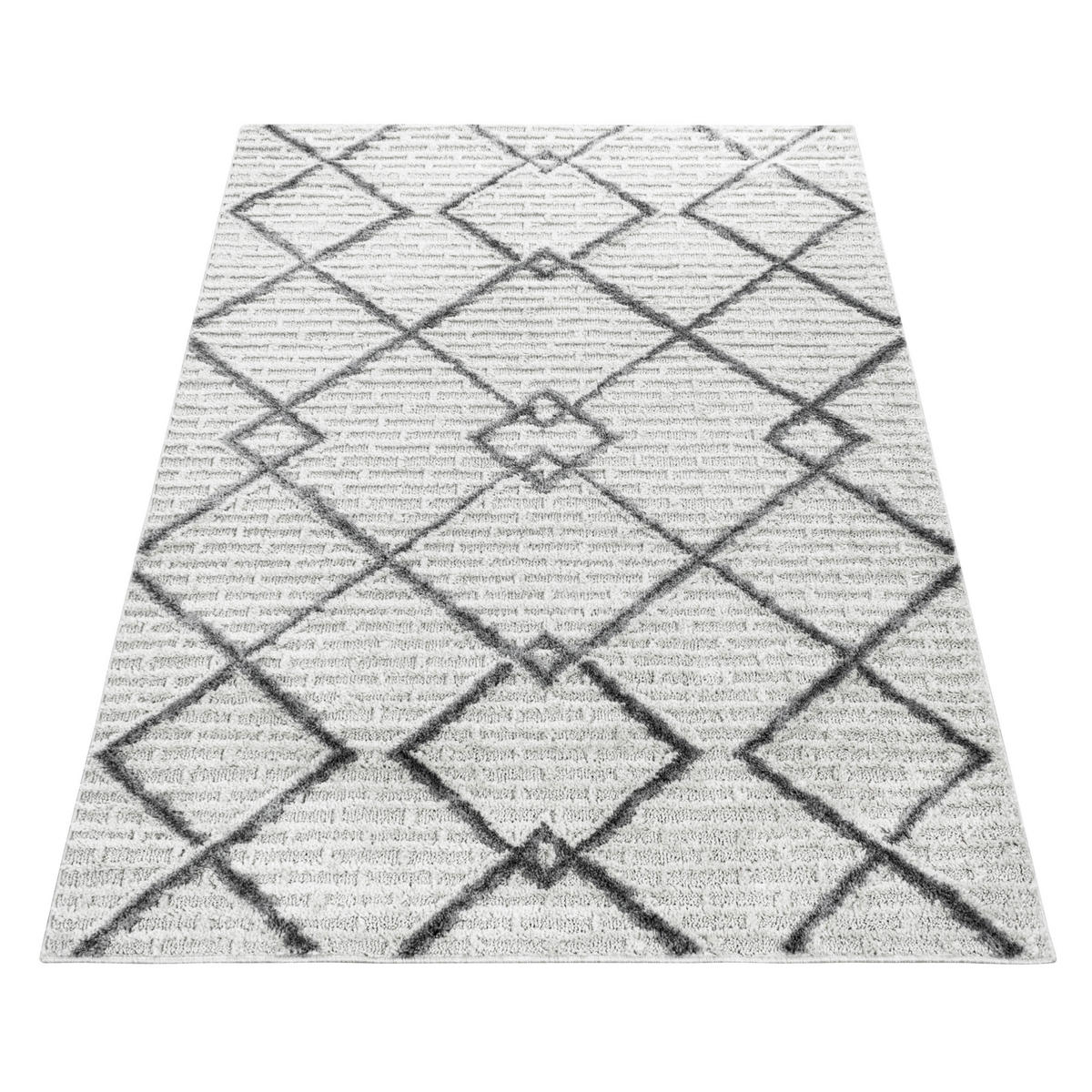 VÄVD MATTA 80/150 cm Pisa 4701 Creme  - cremefärgad, Klassisk, textil (80/150cm)
