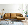 ECKSOFA Eckteil  ROSSANA-2S.REC Senfgelb  - Senfgelb, MODERN, Holz/Textil (258/160cm) - MID.YOU
