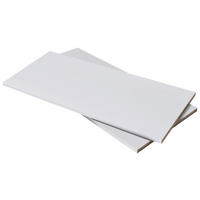 EINLEGEBODENSET 98/2,2/52 cm 2-teilig Weiß  - Weiß, Holzwerkstoff (98/2,2/52cm) - Boxxx