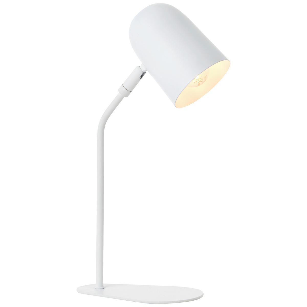 TISCHLEUCHTE - Weiss, Design, Metall (38/10/21,7cm) - Brilliant