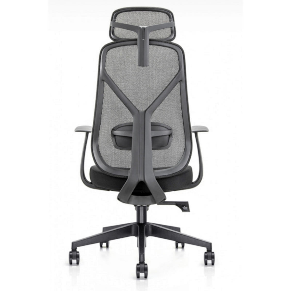 UREDSKI STOLAC    - crna, Moderno, metal/plastika (66/125/69cm)