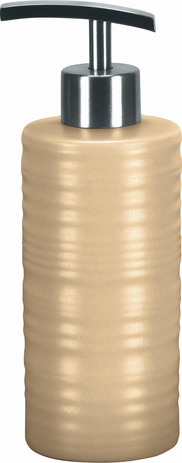 DOZATOR TEKUĆEG SAPUNA  prirodne boje  keramika   - prirodne boje, Konvencionalno, keramika (6.5/10.8cm) - Kleine Wolke
