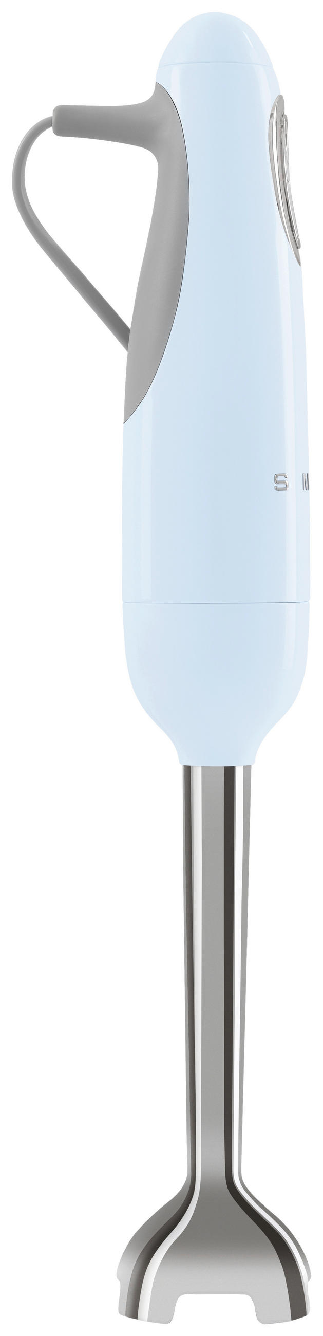 STABMIXER 50'S STYLE  - Edelstahlfarben/Pastellblau, Basics, Kunststoff/Metall (6,5/41,4/6,5cm) - SMEG