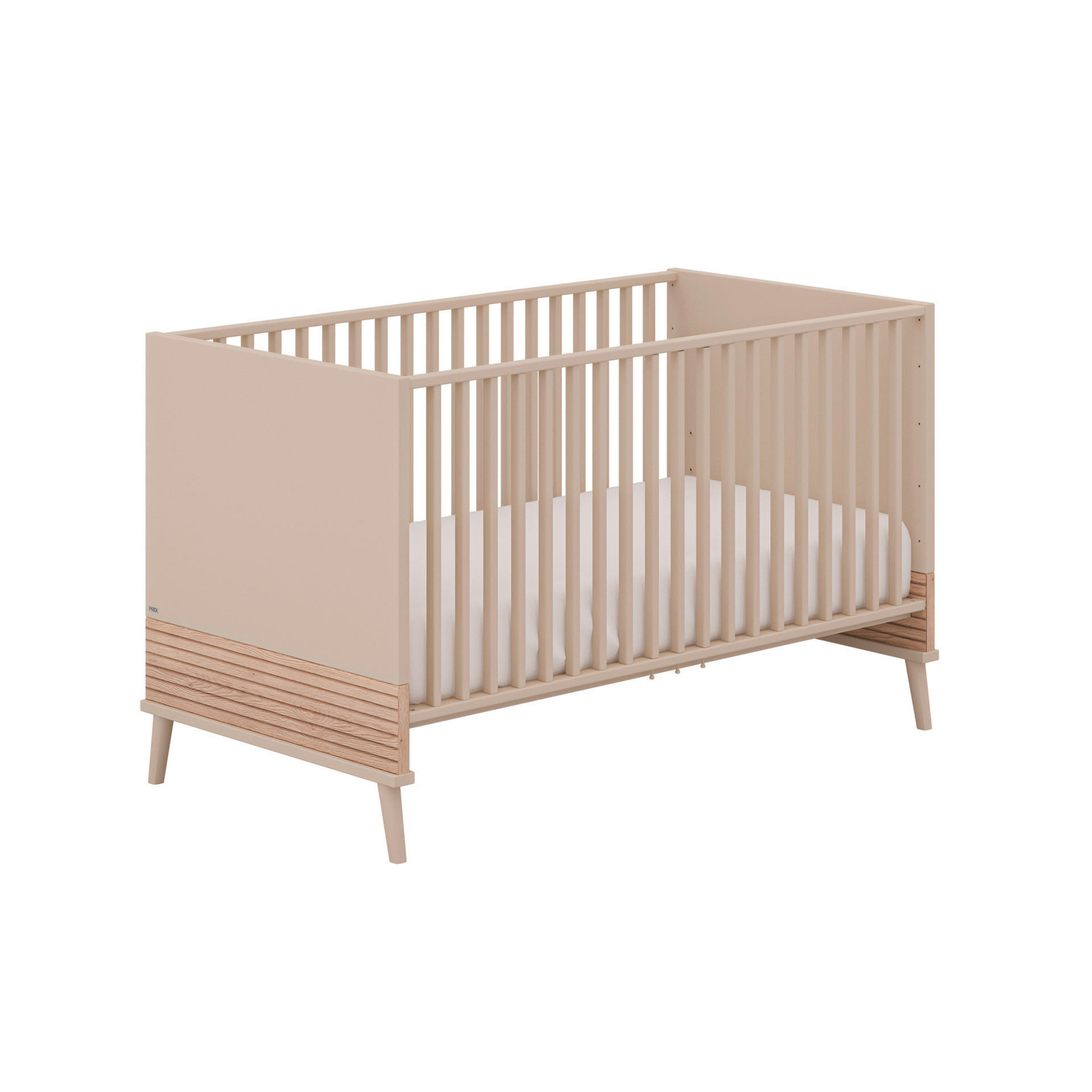 GITTERBETT Eefje 146,8/76,3 cm  - Beige, Basics, Holzwerkstoff (146,8/76,3cm) - Paidi