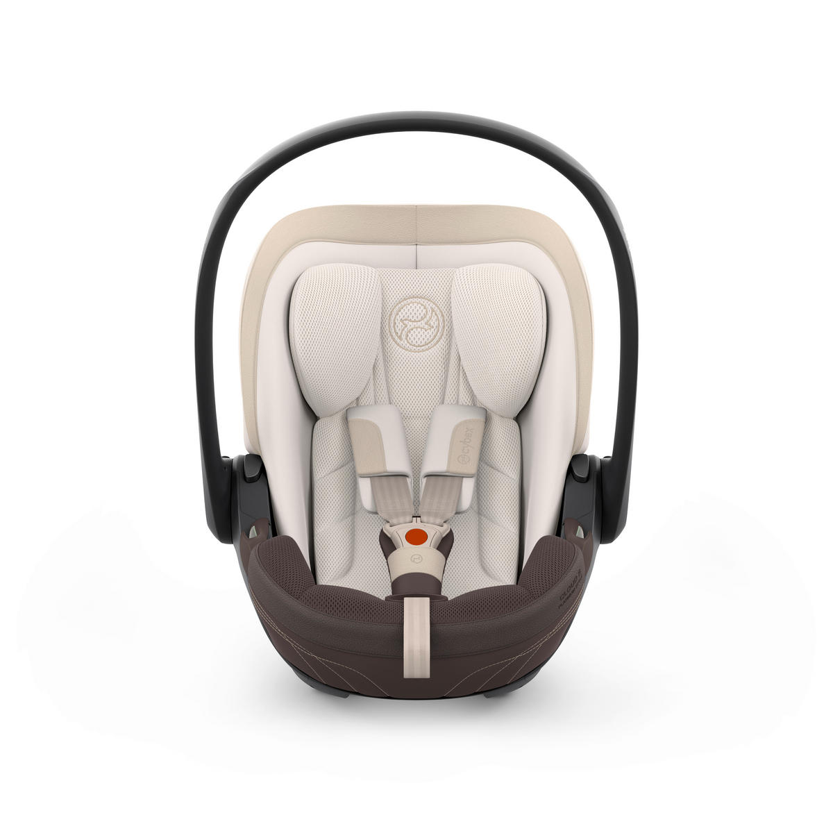 BABYSCHALE  Cloud S Style Amber Brown  - Hellbraun, Basics, Kunststoff/Textil (72/44/37,5cm) - cybex PLATINUM
