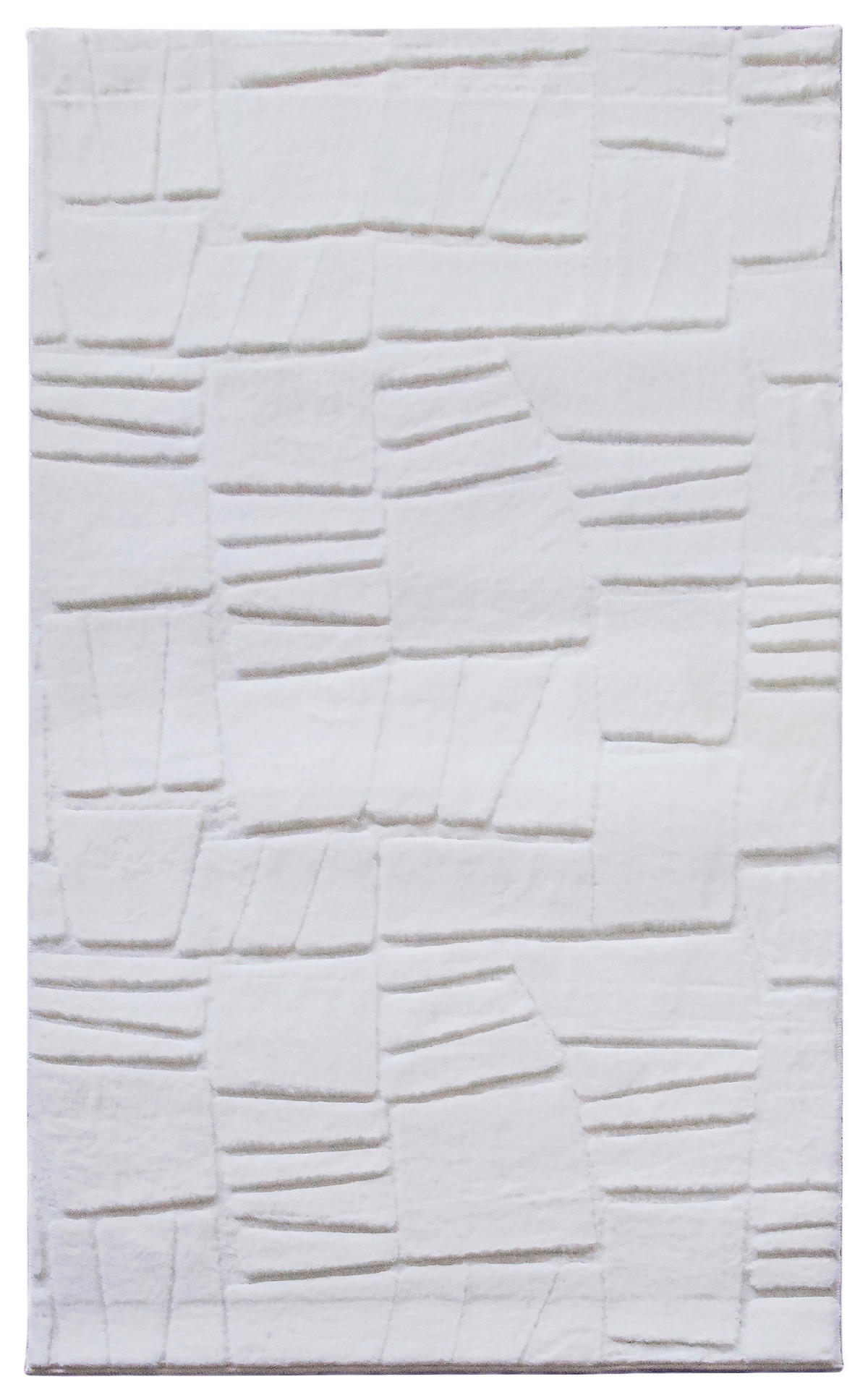 TKANÝ KOBEREC, 160/230 cm, bílá - bílá, Design, textil (160/230cm)