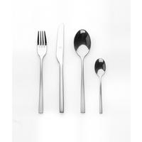 BESTECK-SET 24-teilig   - Edelstahlfarben, Basics, Metall (1.585kg)