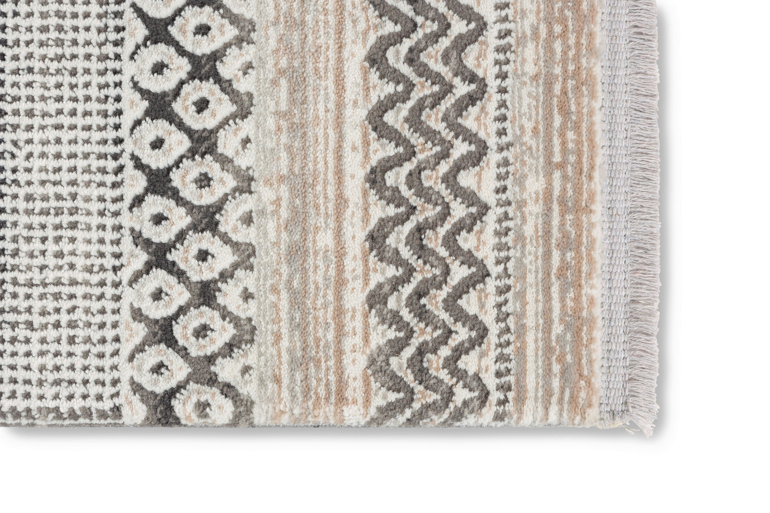 WEBTEPPICH 200/290 cm Vercelli Creme  - Creme, Design, Kunststoff/Textil (200/290cm) - Novel
