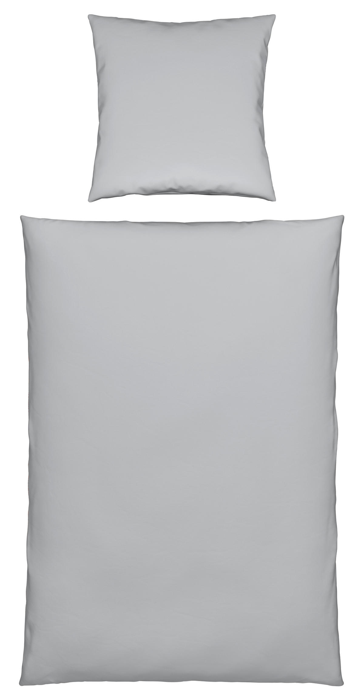 BETTWÄSCHE Renforcé 135/200 cm  - Grau, Textil (135/200cm) - Esposa