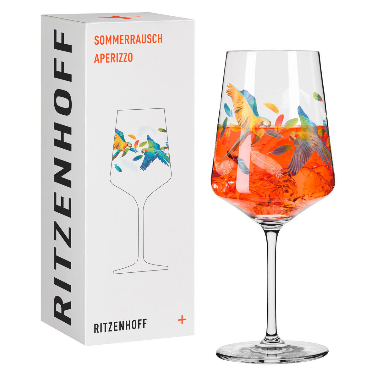 SPRITZERGLAS 544 ml  - Multicolor, LIFESTYLE, Glas (8,3/8,3/22,5cm) - Ritzenhoff