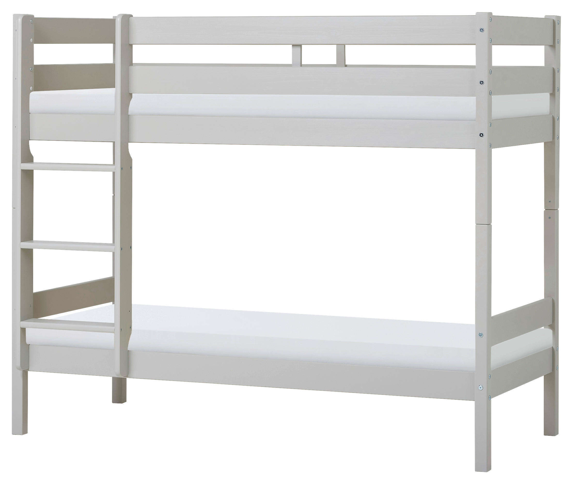 ETAGENBETT - Naturfarben/Grau, MODERN, Holz (70/160cm) - MID.YOU