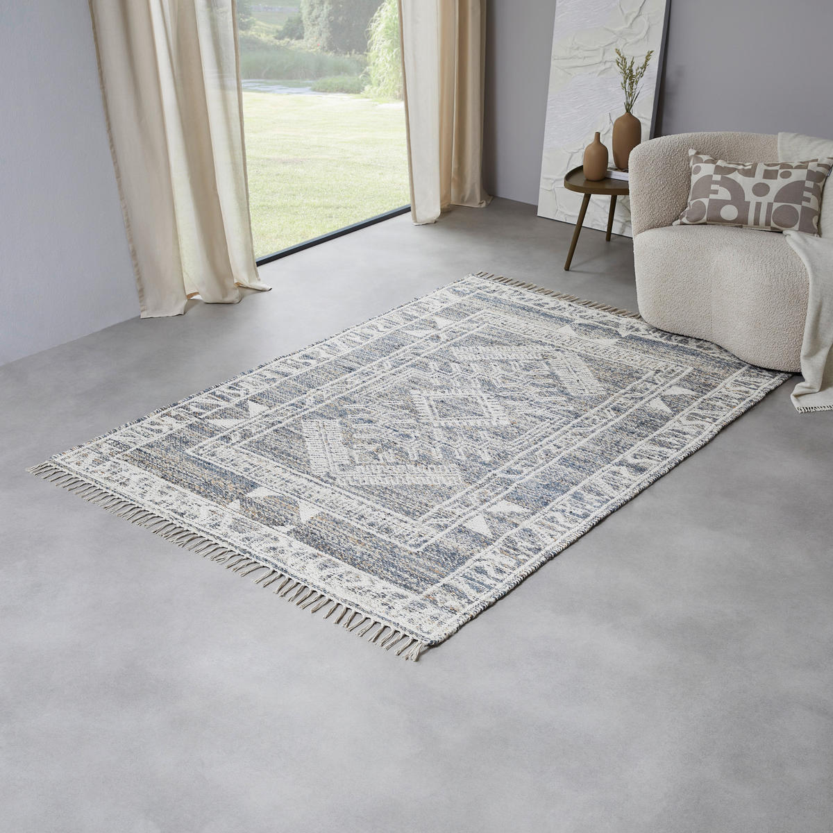JUTETEPPICH 160/230 cm Heritage Grün  - Grün, Natur, Textil (160/230cm) - Linea Natura