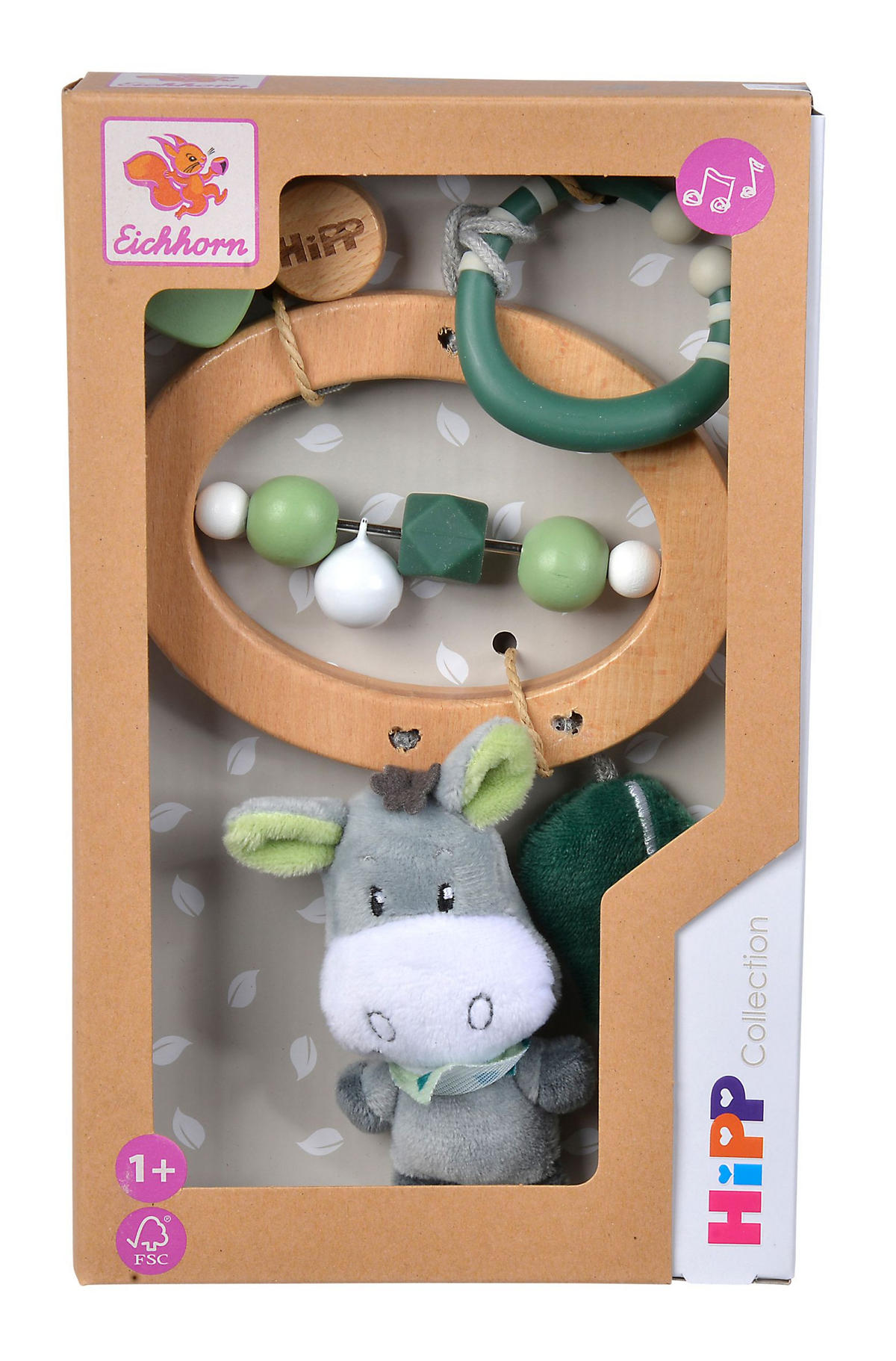 MOBILE EH BABY HIPP  - Basics, Holz/Kunststoff (4/14,50/24cm) - Simba
