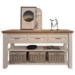 ANRICHTE Creme, Eichefarben  157/81/43 cm  - Eichefarben/Creme, LIFESTYLE, Holz/Holzwerkstoff (157/81/43cm) - Landscape