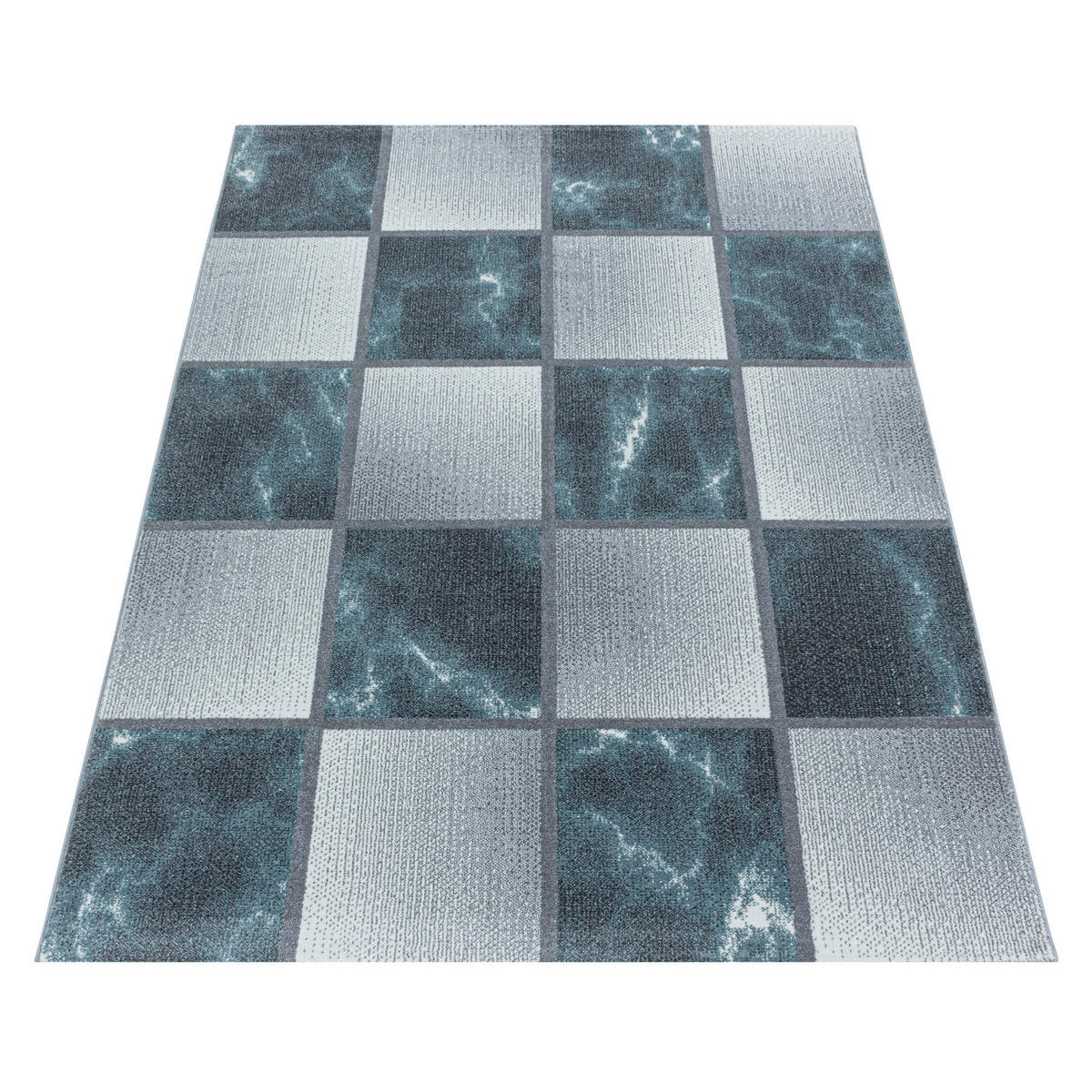 TKANI TEPIH 140/200 cm   plava  Ottawa 4201 blau  - plava, Design, tekstil (140/200cm)