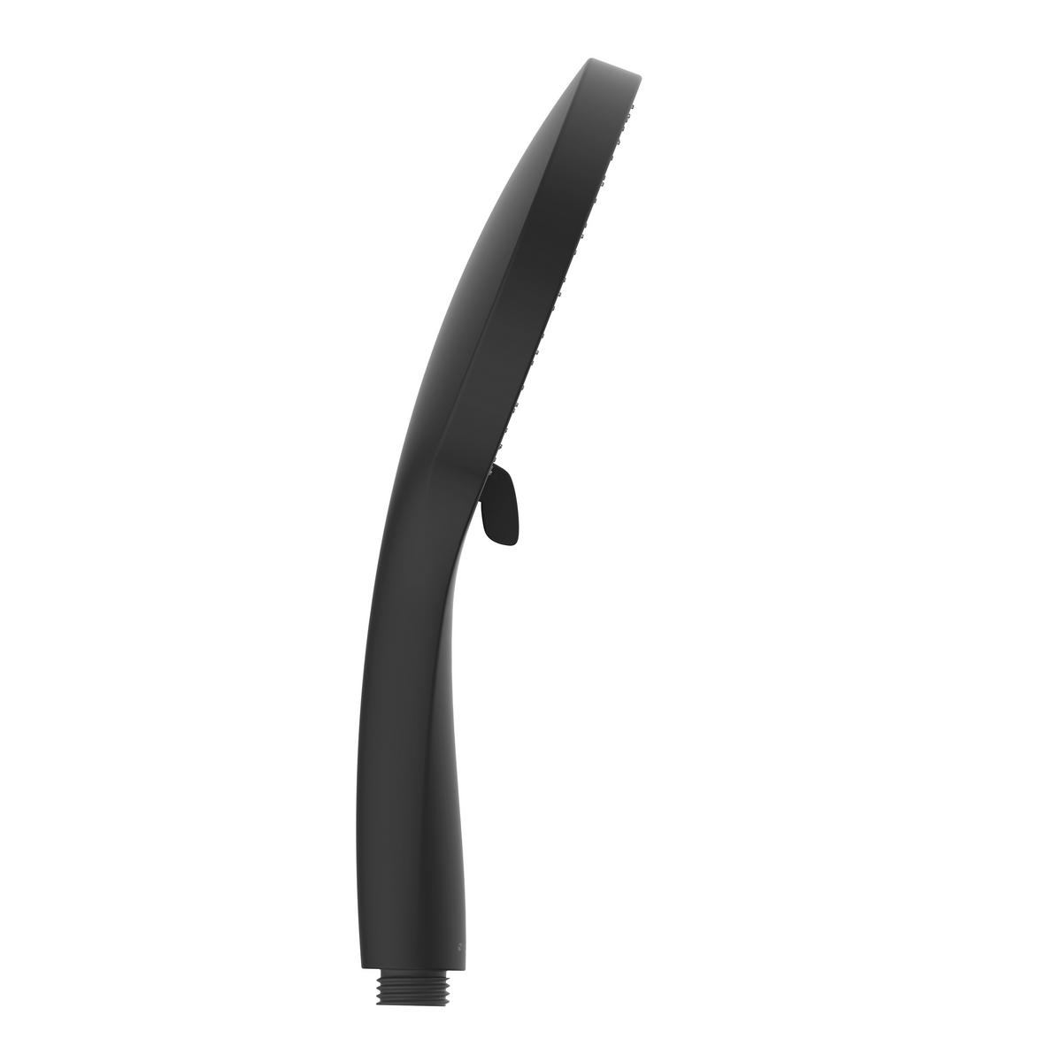 DUSCHKOPF   - Schwarz, Basics, Kunststoff (12,7/26,3/2cm) - Schütte