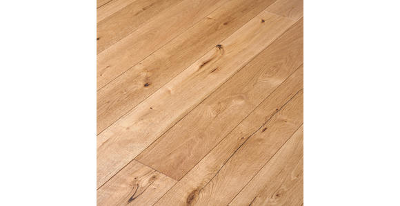 LANDHAUSDIELE Eiche Natur per m² - Eichefarben, KONVENTIONELL, Holz (190/14,8/1,4cm) - Ambiente
