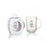 TEEGLAS 320 ml - Rosa/Weiß, Basics, Glas (8/8/10cm) - Ritzenhoff Breker TEEGLAS 320 ml - Rosa/Weiß, Basics, Glas (8/8/10cm) - Ritzenhoff Breker