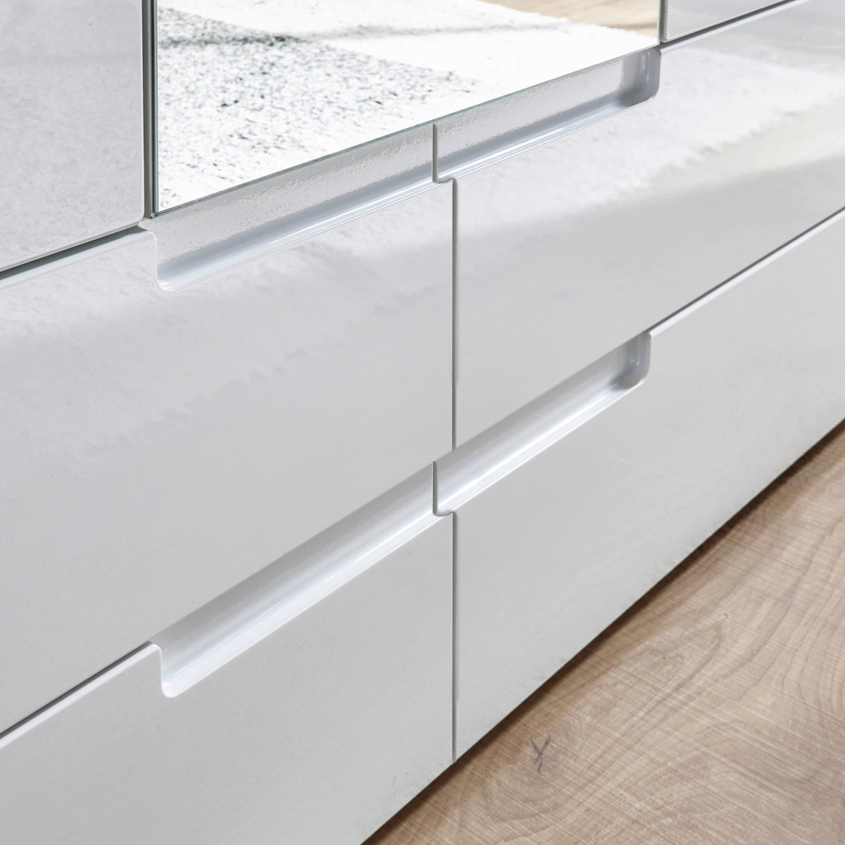 DREHTÜRENSCHRANK in Weiss  - Weiss, Modern, Holzwerkstoff (160/208/57cm) - MID.YOU