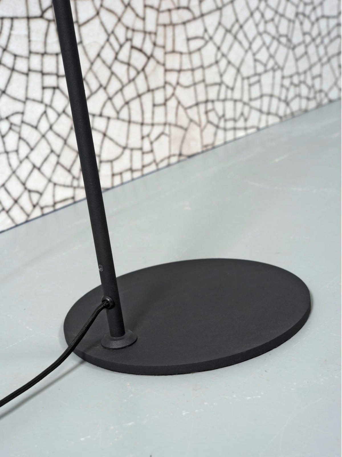 STEHLEUCHTE  22/134 cm   - Schwarz, Basics, Metall (22/134cm) - It's about Romi