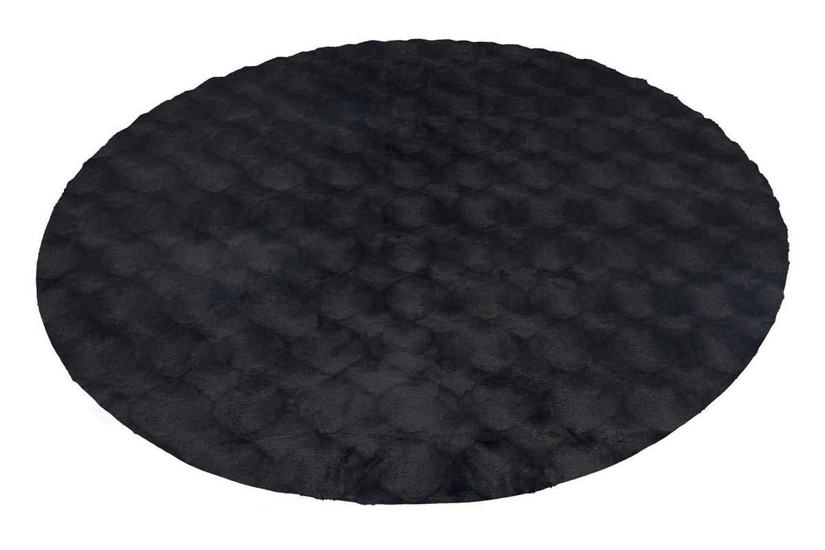 HOCHFLORTEPPICH 200/200 cm My Diamond Anthrazit  - Anthrazit, Design, Textil (200/200cm) - Obsession