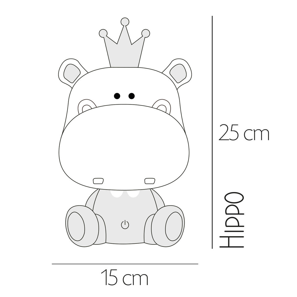 KINDERTISCHLEUCHTE  - Mintgrün, Basics, Kunststoff (14/14/25cm)