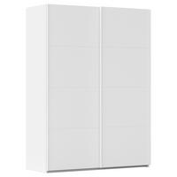 SCHWEBETÜRENSCHRANK  in Weiß  - Weiß, Design, Holzwerkstoff/Kunststoff (162/223/68cm) - Novel