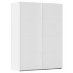SCHWEBETÜRENSCHRANK  in Weiß  - Weiß, Design, Holzwerkstoff/Kunststoff (162/223/68cm) - Novel