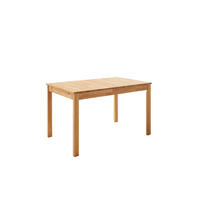 ESSTISCH in Holz 125/80/77 cm  - Wildeiche, KONVENTIONELL, Holz (125/80/77cm) - MID.YOU